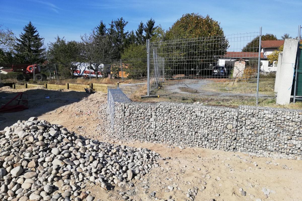 Création de gabions