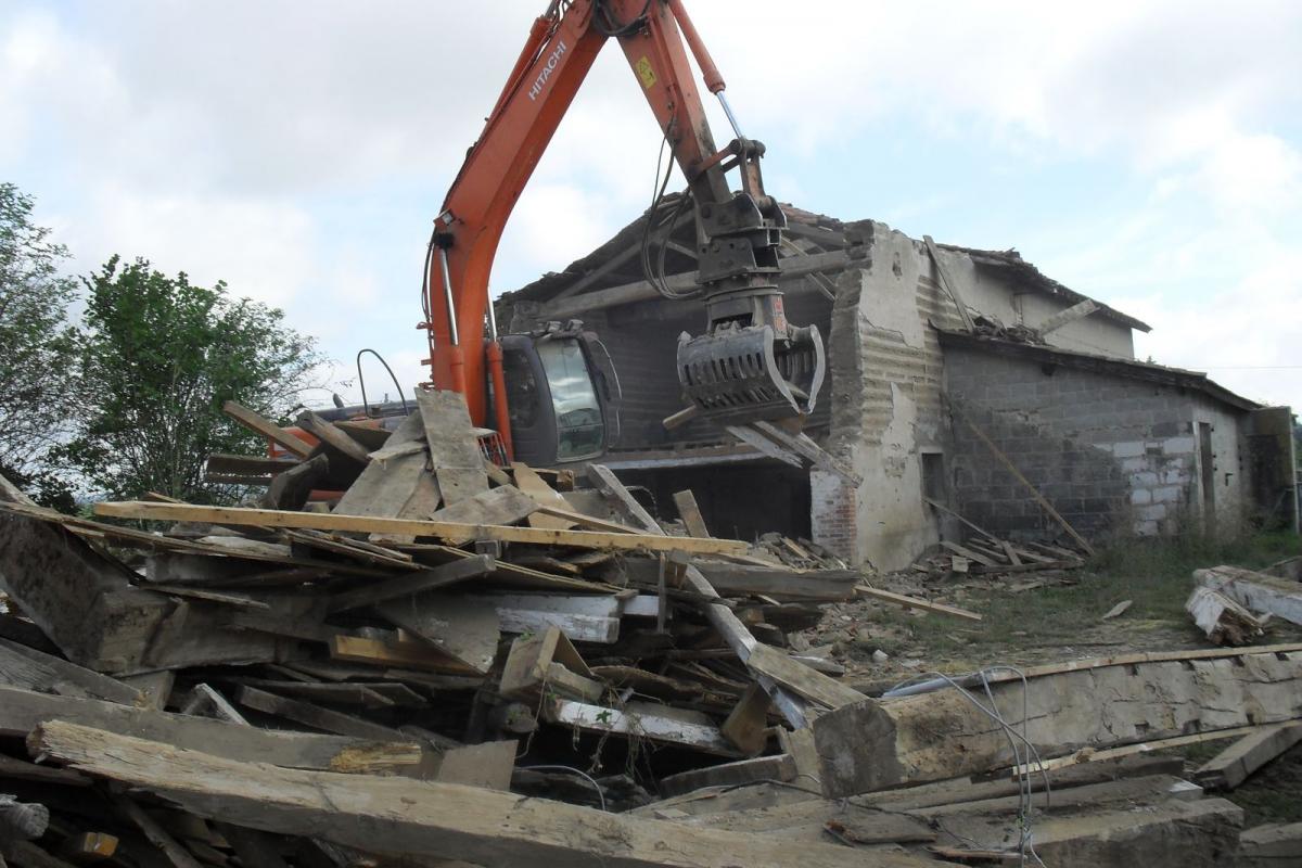 Deconstruction de bâtiment